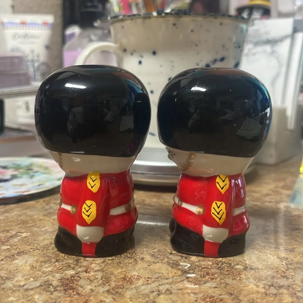 The Queens Guard- Salt and Pepper Shakers